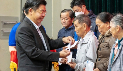 100 hộ khó khăn quận Hải Châu nhận quà xuân yêu thương