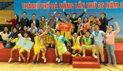 Đội bóng đá Hải Châu vô địch giải Nhi đồng Đà Nẵng năm 2025