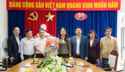 Lãnh đạo quận Hải Châu chúc Tết các cơ quan báo chí, truyền hình nhân dịp xuân 2025