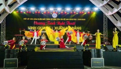 Đặc sắc chương trình nghệ thuật “Vinh quang - Xuân có Đảng”