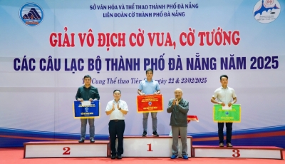 Quận Hải Châu giành 28 huy chương tại giải cờ vua, cờ tướng 2025