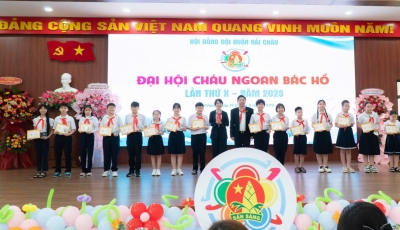 Hội đồng Đội quận Hải Châu tuyên dương 90 đội viên tiêu biểu